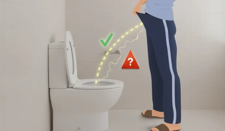 Diminuição do Jato Urinário